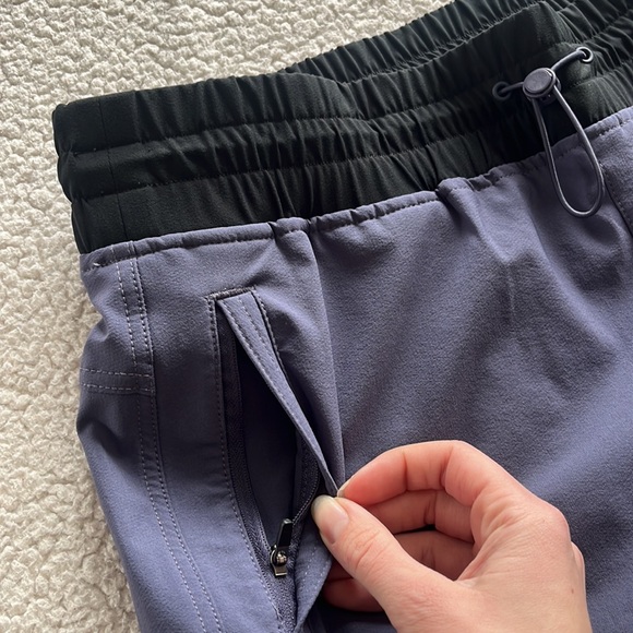 NWOT Eddie Bauer Women's ClimaTrail Joggers - 10, Dark Mulberry/Purple/Black - Picture 5 of 10